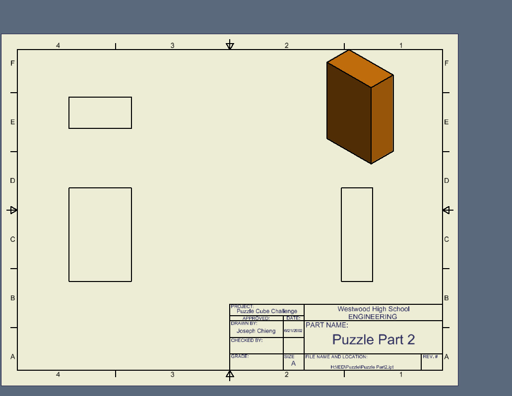 CAD Drawings - Engineering Portfolio